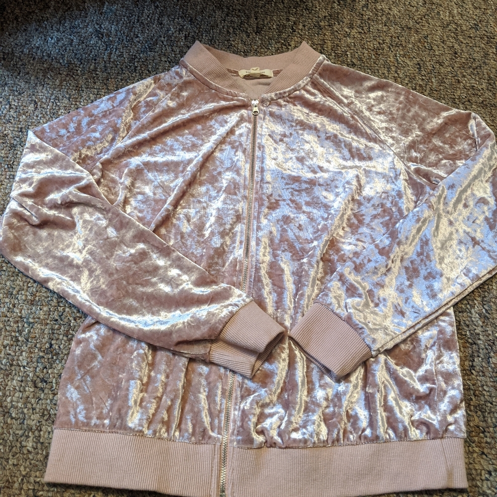 girls velvet jacket